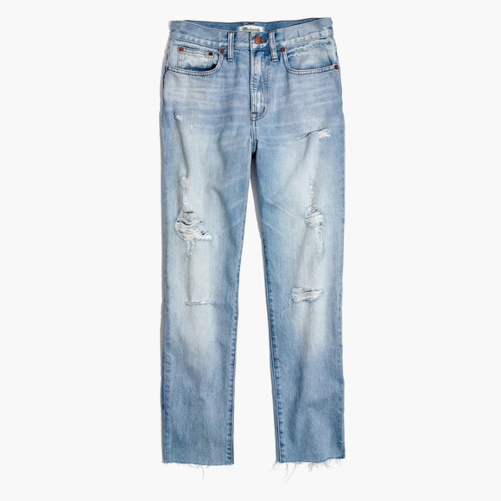 Madewell Perfect Vintage Jean Distressed